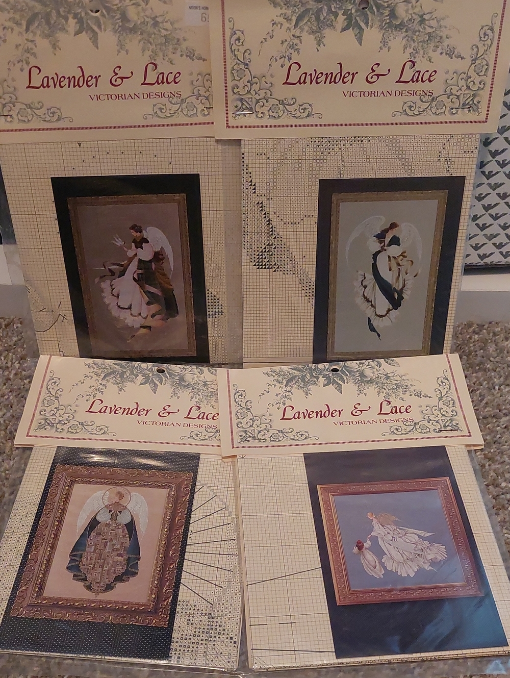 Angel Virtues Cross-Stitch Patterns